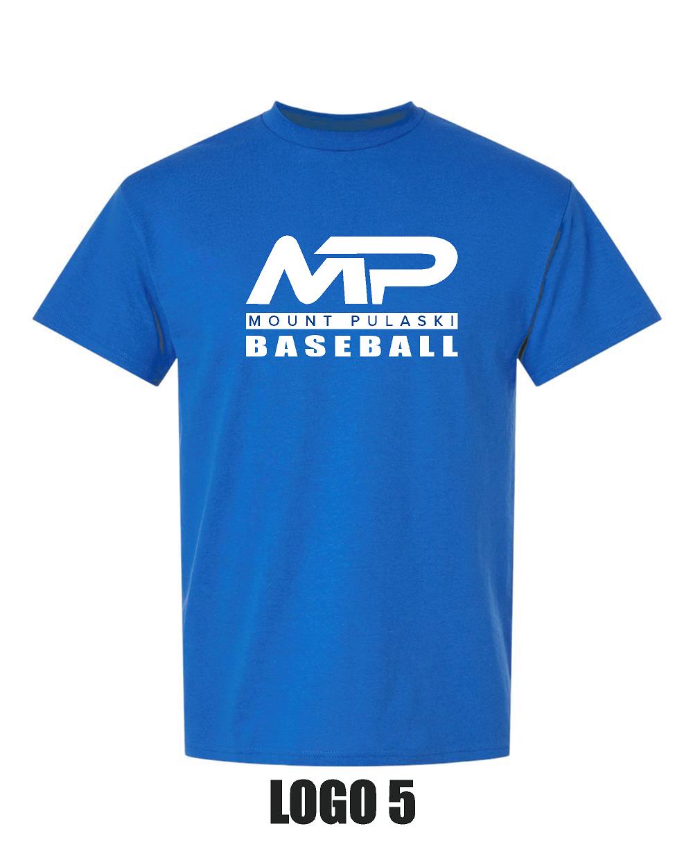 MT. PULASKI GRADE SCHOOL UNISEX T-SHIRT (P.8000)