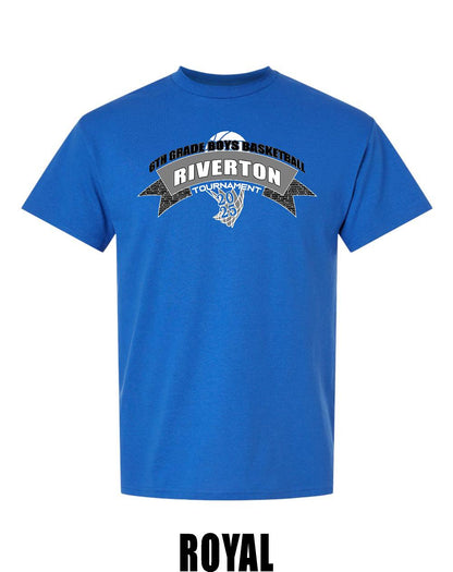 6TH GRADE BOYS BASKETBALL RIVERTON TOURNAMENT T-Shirt (P.8000)