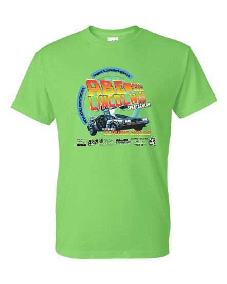 Abe Lincoln Car Show 2024 T-Shirt (P.8000)