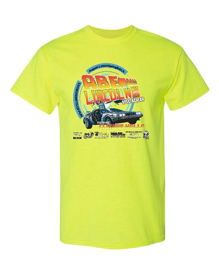 Abe Lincoln Car Show 2024 T-Shirt (P.8000)