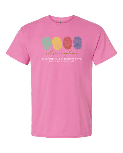 Autism Acceptance Unisex T-Shirt (P.8000/8000B)