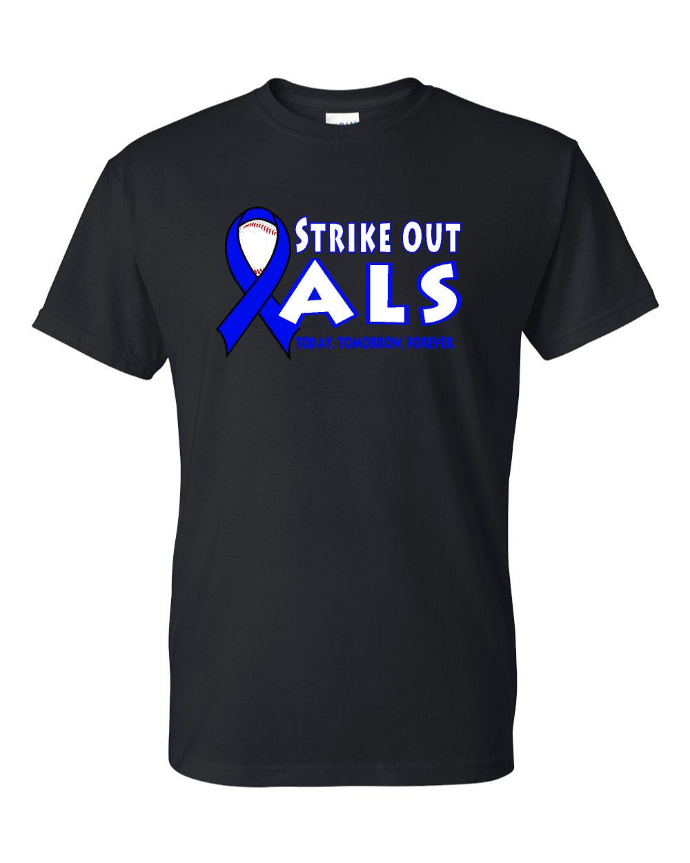 STRIKE OUT ALS Unisex T-shirt (P.8000/8000B)