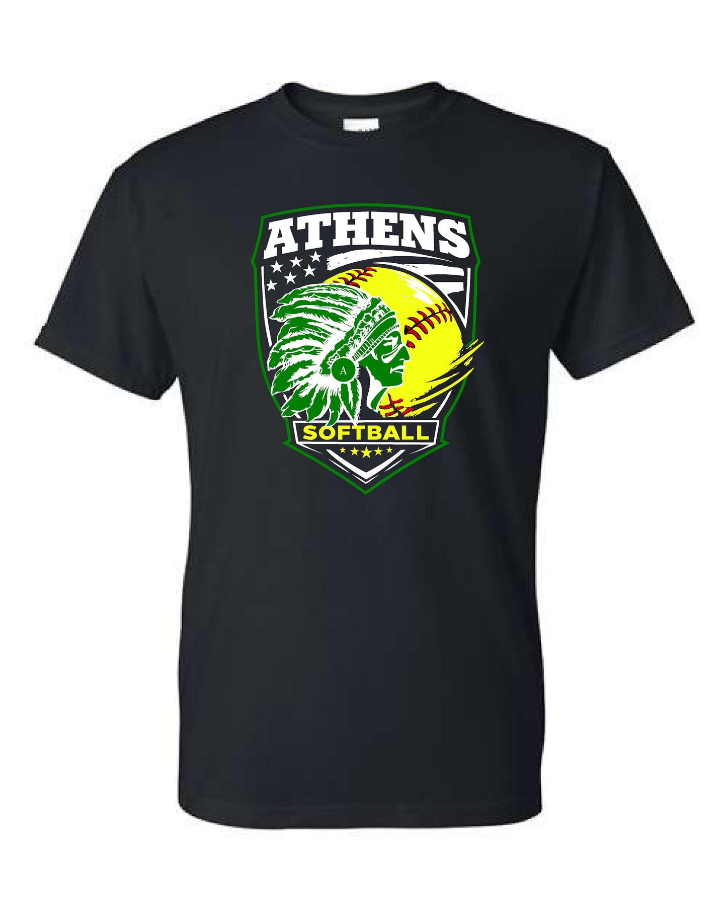 Athens High School Softball T-shirt (P.8000)