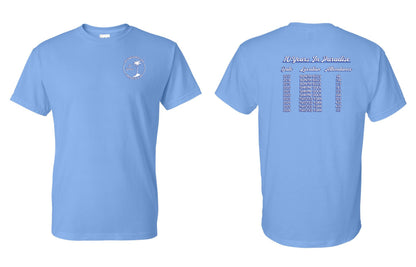 10 Years SPI Snowbirds SWFL Springfield Day Unisex T-Shirt (P.8000)