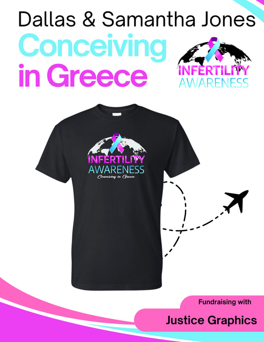 CONCEIVING IN GREECE Unisex T-shirt (P.8000/8000B)