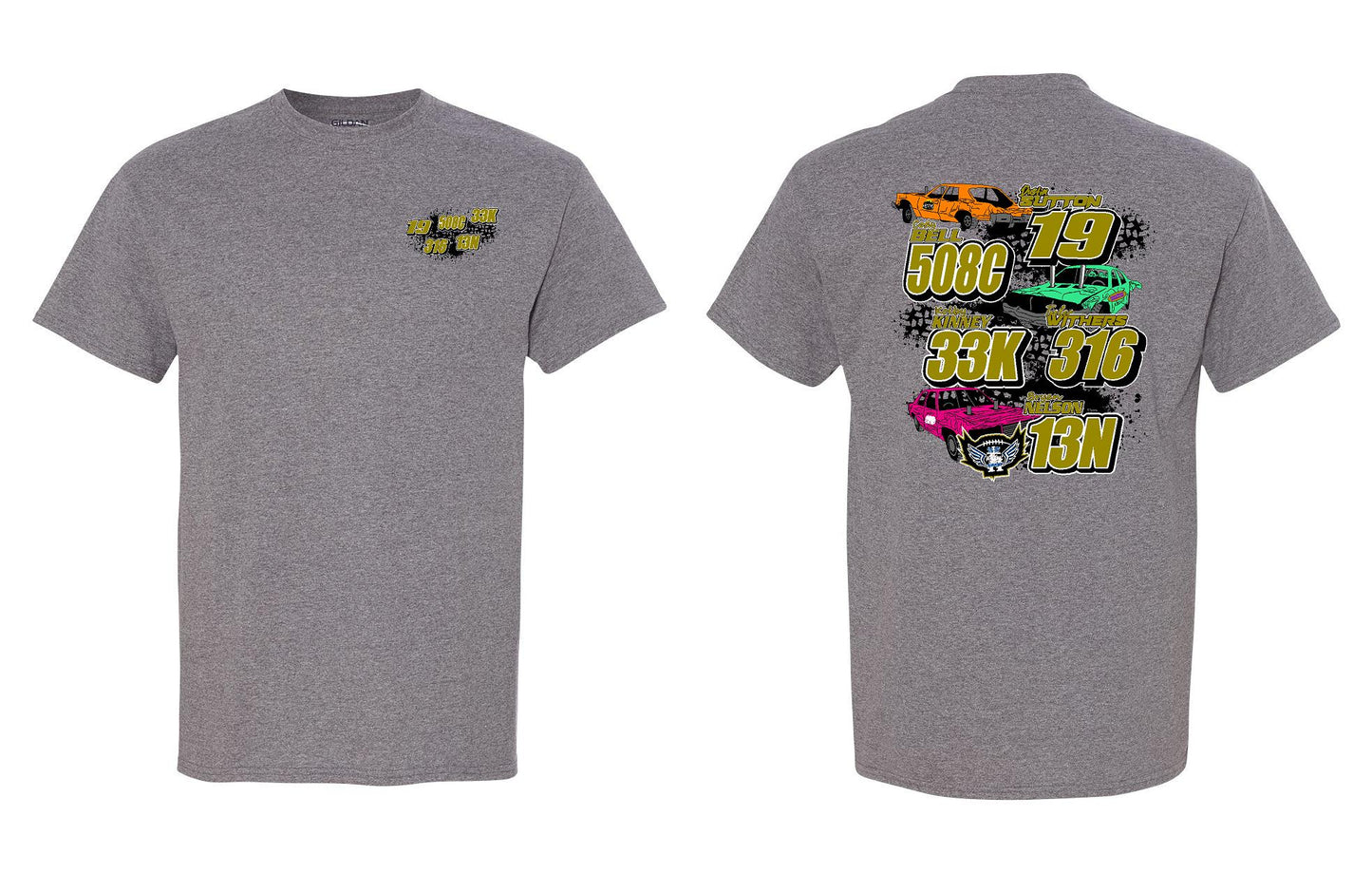 Grant's Memorial Derby Team Gildan UNISEX T-shirt (P.8000)