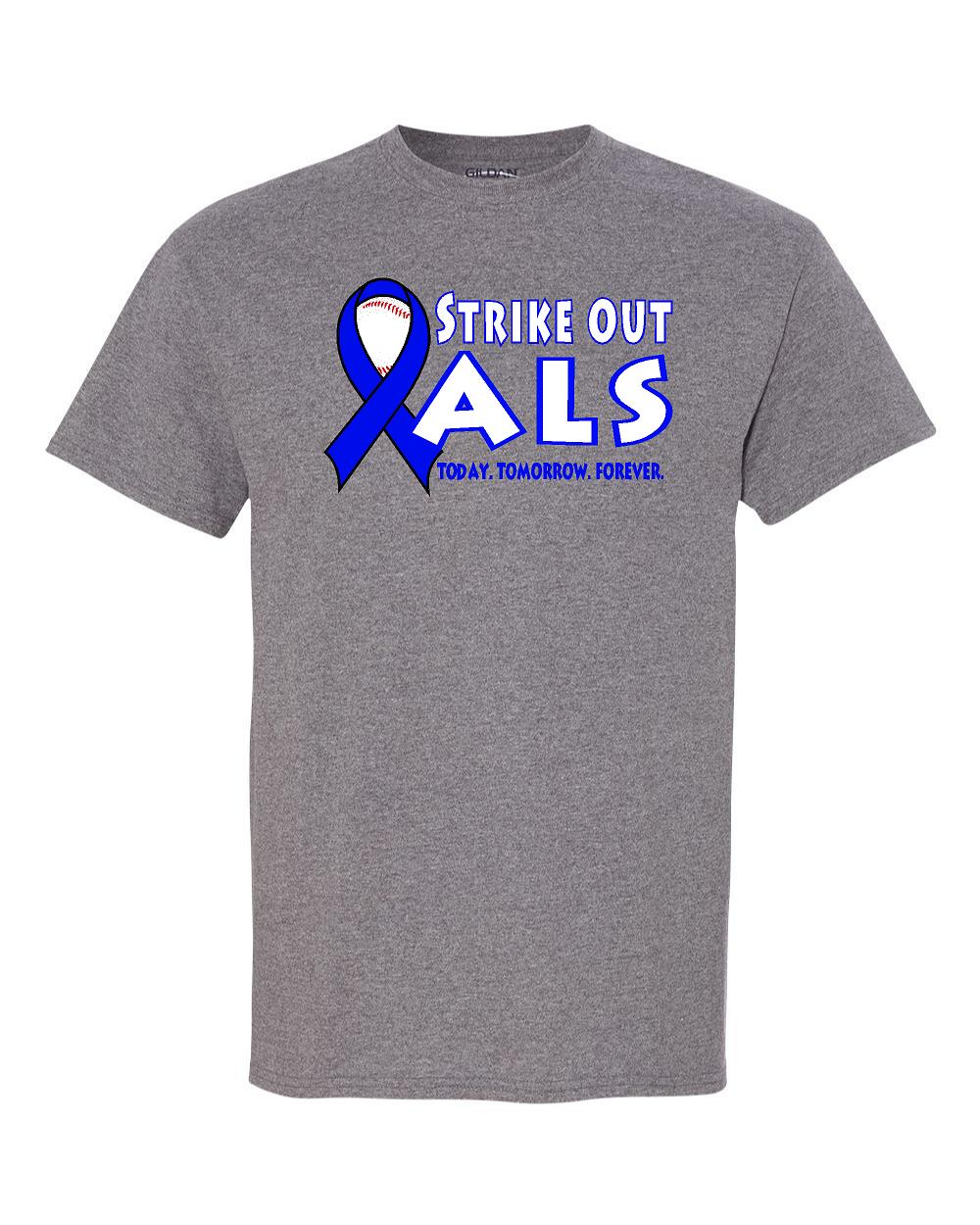 STRIKE OUT ALS Unisex T-shirt (P.8000/8000B)