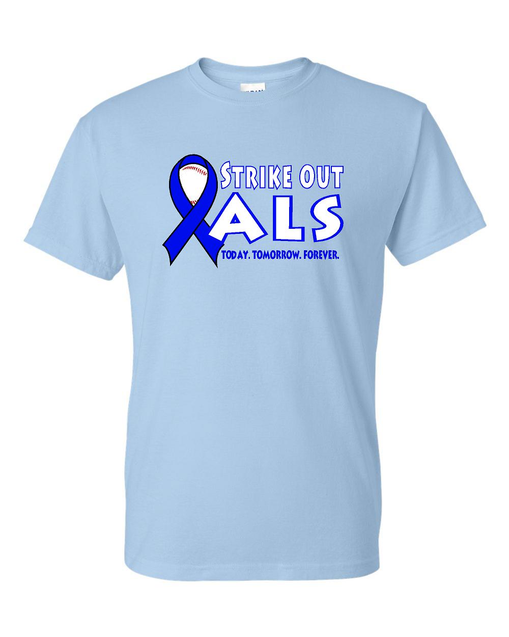 STRIKE OUT ALS Unisex T-shirt (P.8000/8000B)