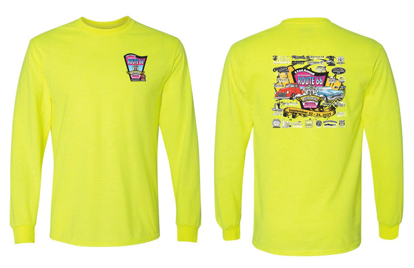 22ND ANNUAL ROUTE 66 MOTHER ROAD FESTIVAL 2023 UNISEX LONG SLEEVE (P.8400)