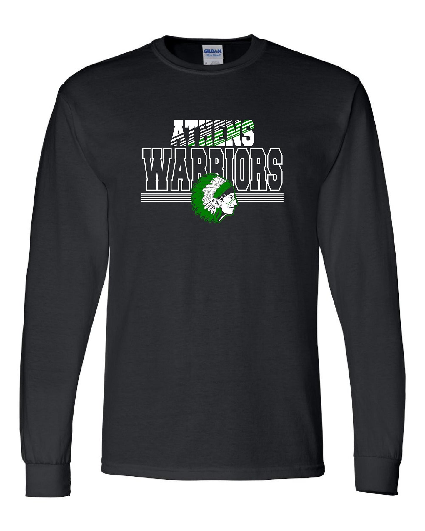 ATHENS BOOSTERS UNISEX Long Sleeve T-Shirt (P.8400/5400B)