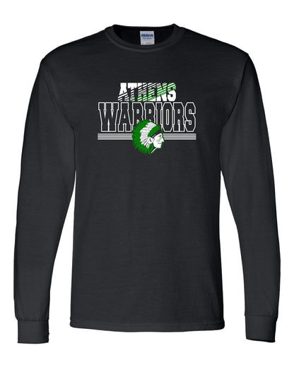 ATHENS BOOSTERS UNISEX Long Sleeve T-Shirt (P.8400/5400B)
