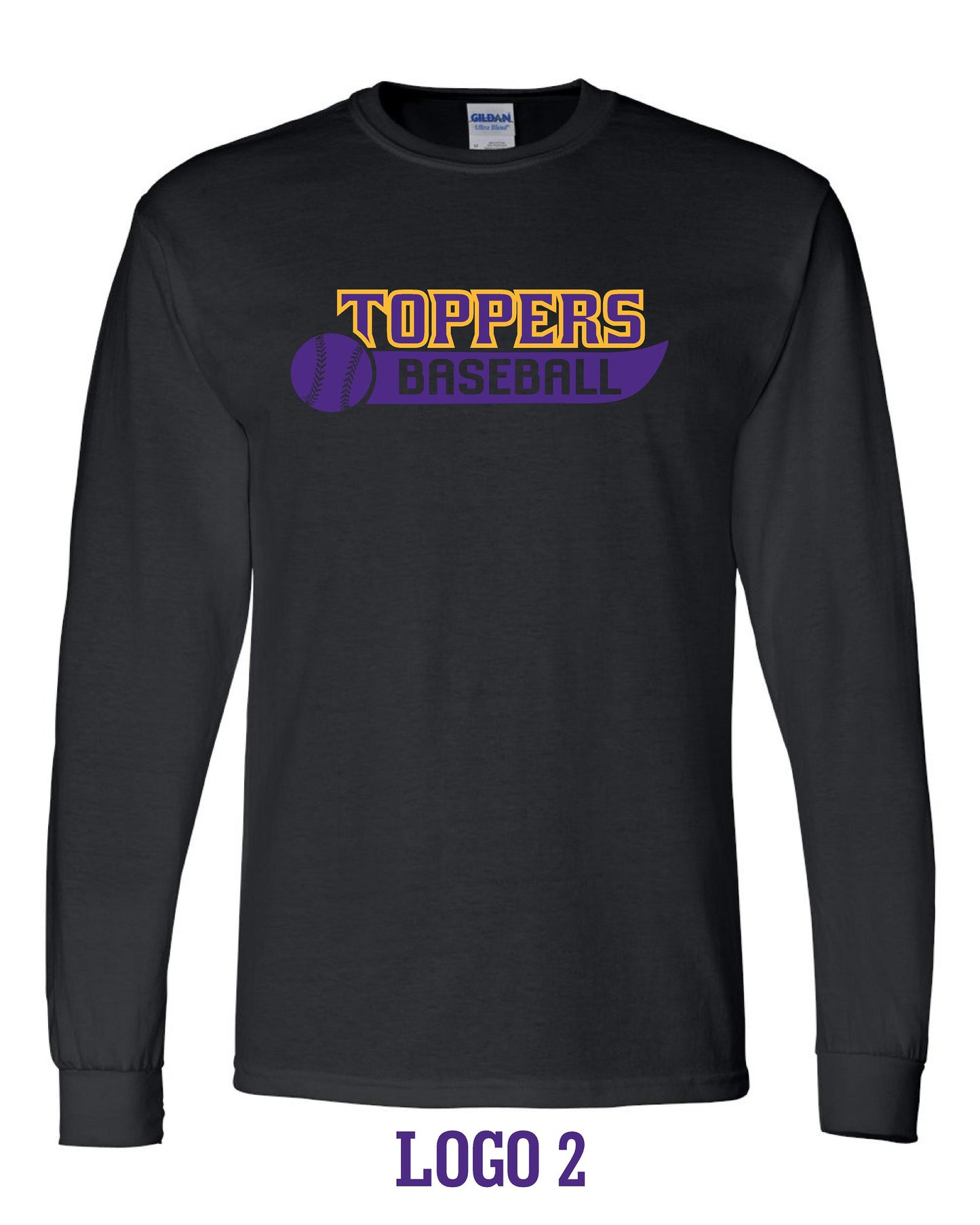 Mount Pulaski Toppers Unisex Long Sleeve T-Shirt (P.8400/5400B)