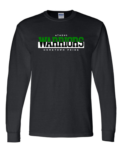 ATHENS BOOSTERS UNISEX Long Sleeve T-Shirt (P.8400/5400B)