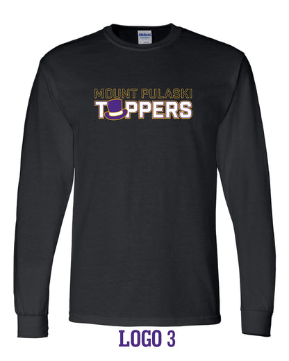 Mount Pulaski Toppers Unisex Long Sleeve T-Shirt (P.8400/5400B)