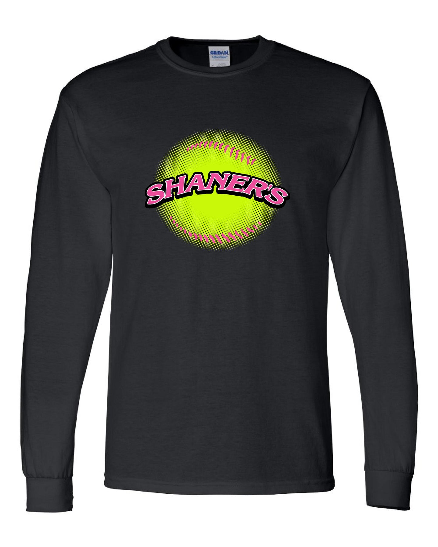 Shaner's Softball Unisex Long Sleeve T-Shirt (P.8400)