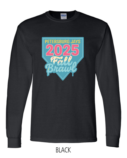 Petersburg Baseball Fall Brawl UNISEX Long Sleeve T-Shirt (P.8400/5400B)