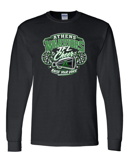Athens JFL Cheer Unisex Long Sleeve T-Shirt (P.8400/5400B)