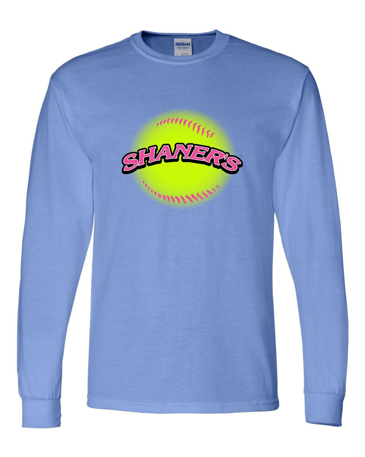 Shaner's Softball Unisex Long Sleeve T-Shirt (P.8400)