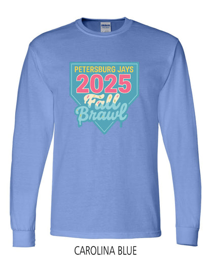 Petersburg Baseball Fall Brawl UNISEX Long Sleeve T-Shirt (P.8400/5400B)