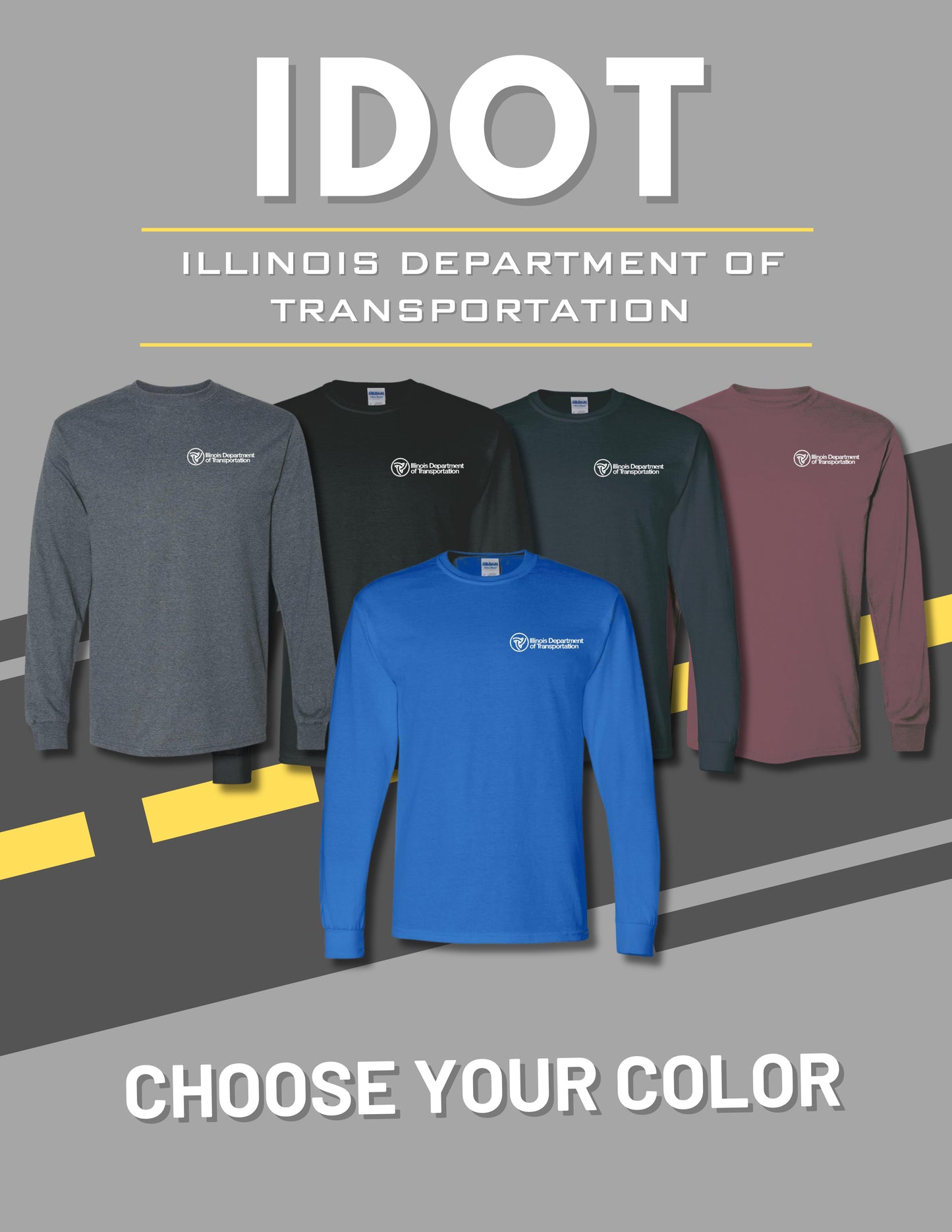 IDOT UNISEX LONG SLEEVE (E.8400)