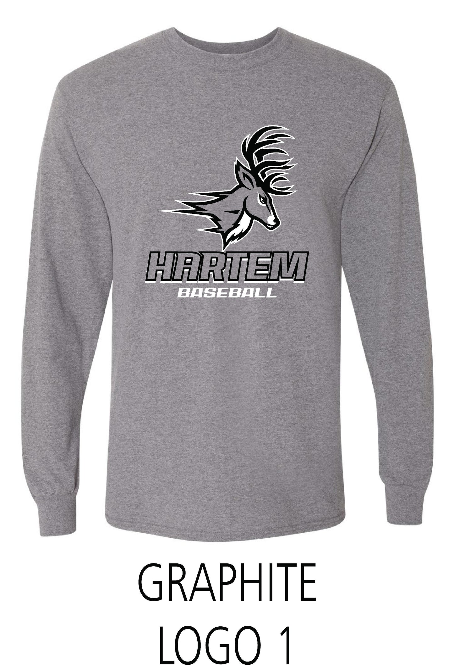 Hartem Baseball UNISEX Long Sleeve T-Shirt (P.8400/5400B)