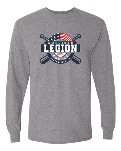 American Legion Post 32 Baseball Unisex Long Sleeve T-Shirt (P.8400/5400B)