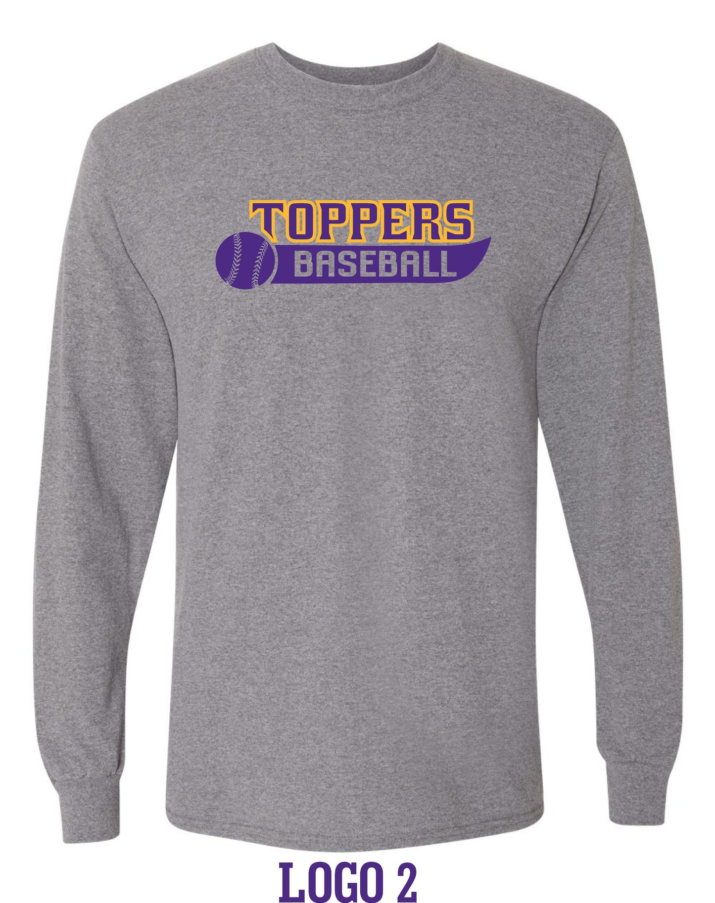 Mount Pulaski Toppers Unisex Long Sleeve T-Shirt (P.8400/5400B)