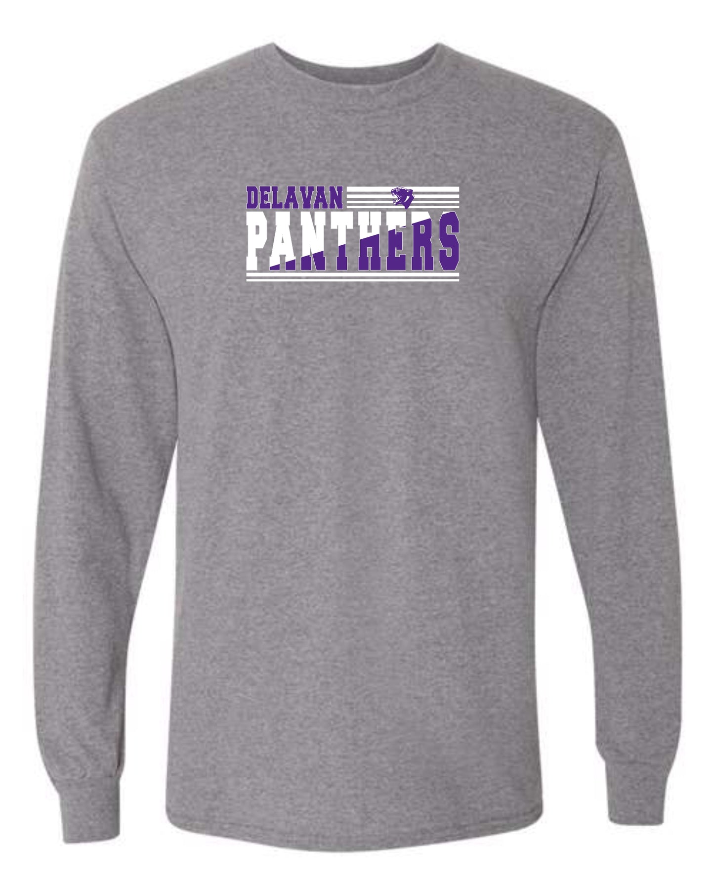 Delavan High School Softball Unisex Long Sleeve T-Shirt (P.8400/5400B)