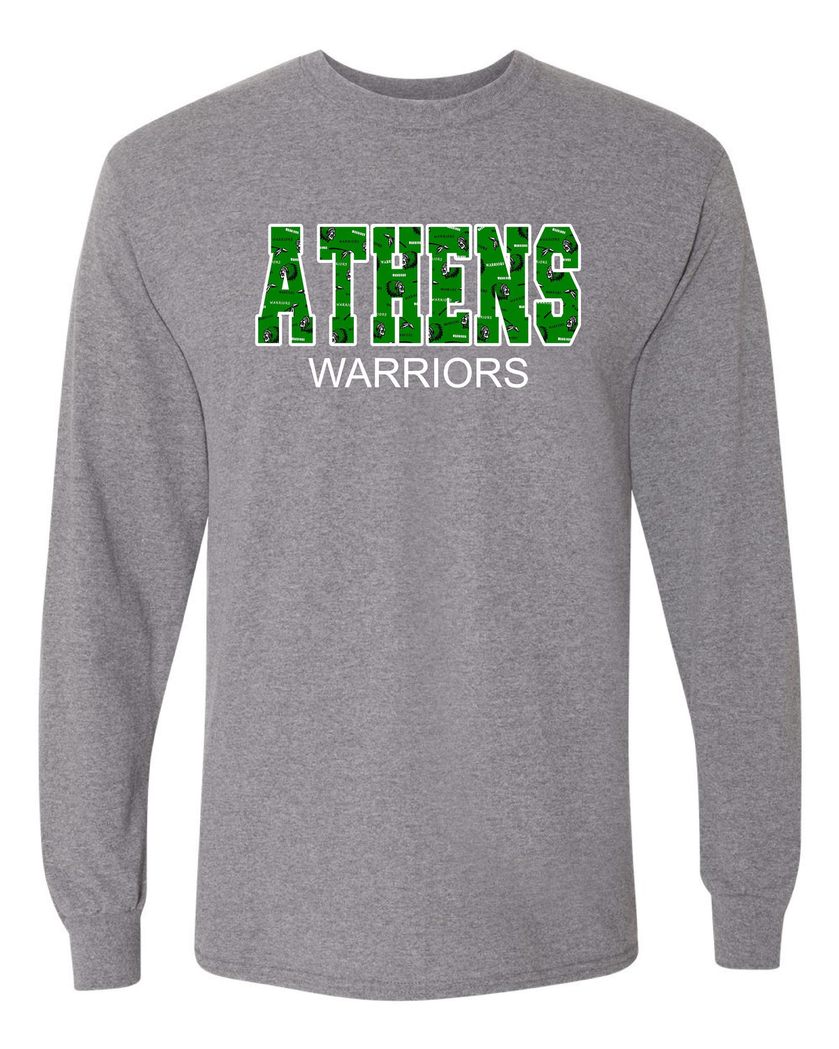 ATHENS BOOSTERS UNISEX Long Sleeve T-Shirt (P.8400/5400B)