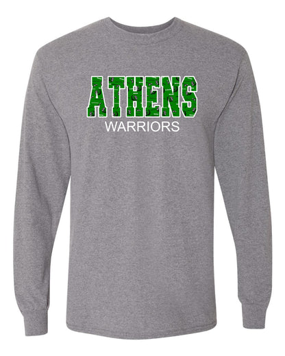 ATHENS BOOSTERS UNISEX Long Sleeve T-Shirt (P.8400/5400B)