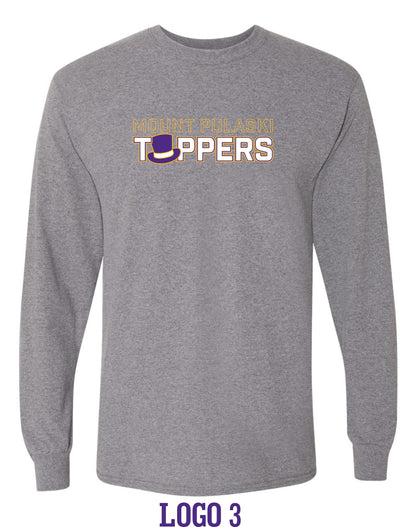 Mount Pulaski Toppers Unisex Long Sleeve T-Shirt (P.8400/5400B)
