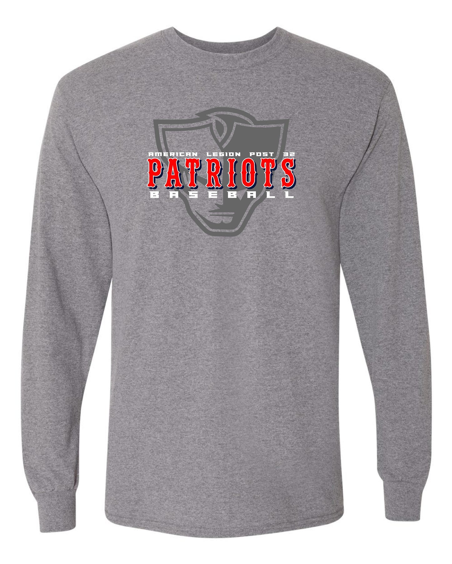 American Legion Post 32 Baseball Unisex Long Sleeve T-Shirt (P.8400/5400B)
