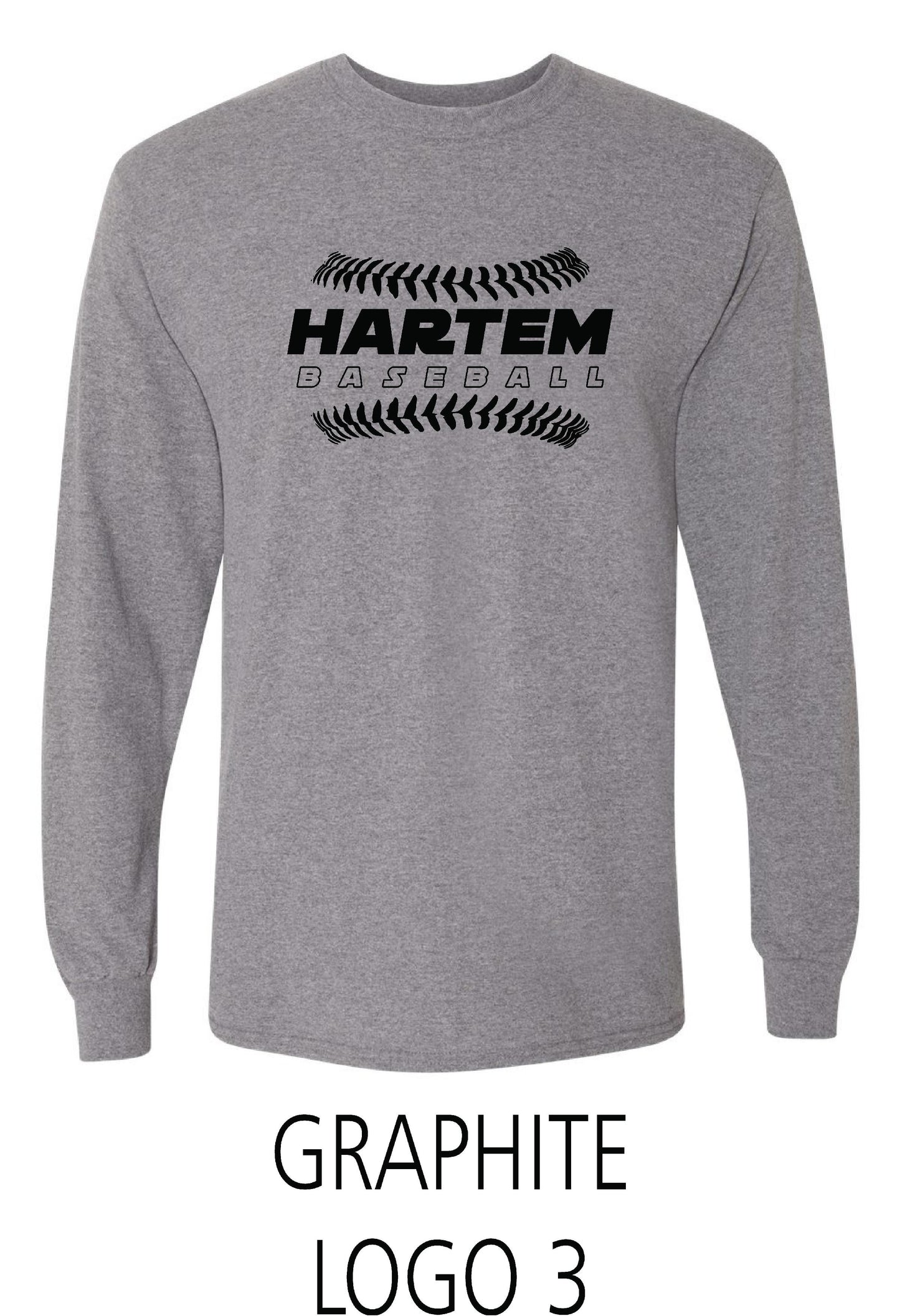 Hartem Baseball UNISEX Long Sleeve T-Shirt (P.8400/5400B)