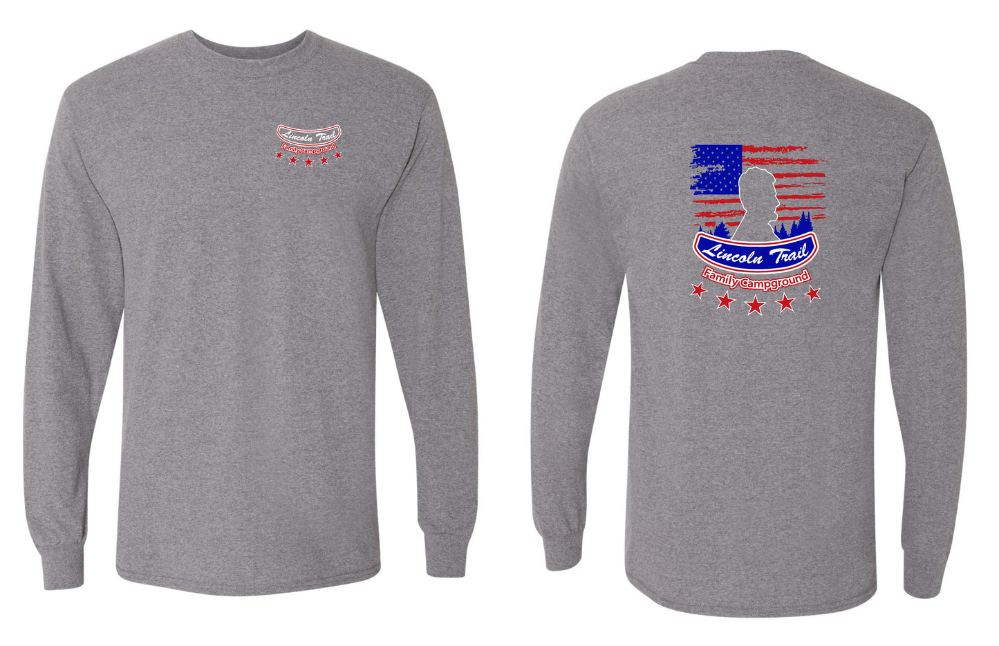 Lincoln Trail Family Campground Unisex Long Sleeve T-Shirt (P.8400/5400B)