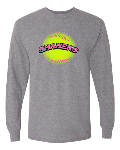 Shaner's Softball Unisex Long Sleeve T-Shirt (P.8400)