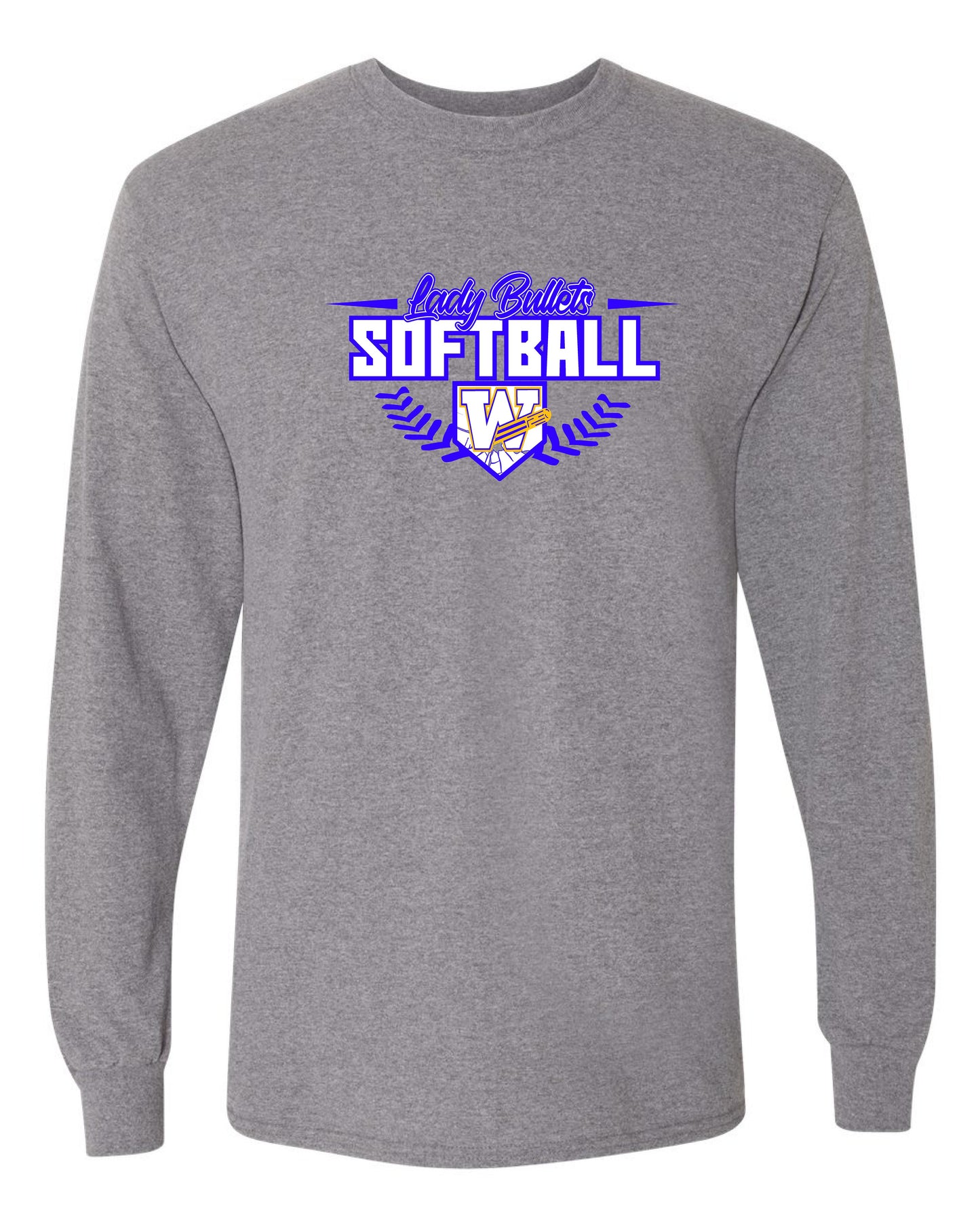 Williamsville Softball Unisex Long Sleeve T-Shirt (P.8400)