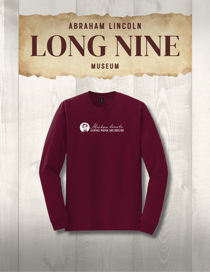 Abraham Lincoln Long Nine Museum Unisex Long Sleeve T-Shirt (P.8400)