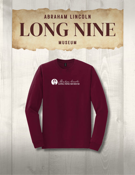 Abraham Lincoln Long Nine Museum Unisex Long Sleeve T-Shirt (P.8400)