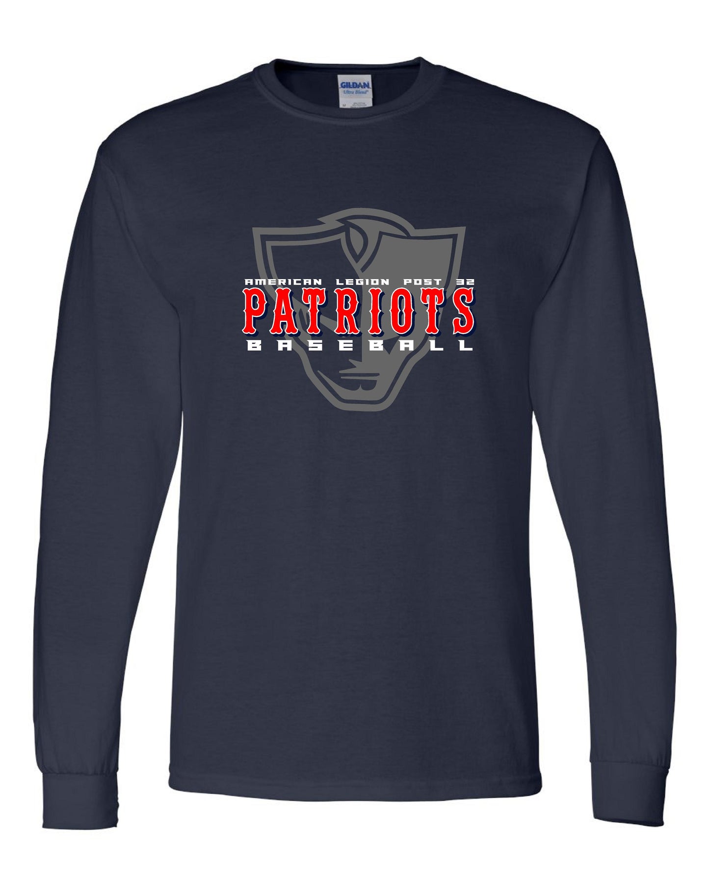 American Legion Post 32 Baseball Unisex Long Sleeve T-Shirt (P.8400/5400B)