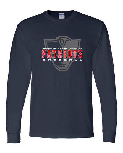 American Legion Post 32 Baseball Unisex Long Sleeve T-Shirt (P.8400/5400B)
