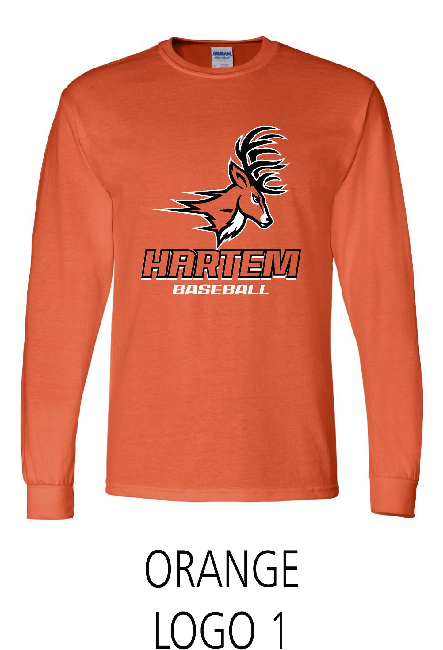 Hartem Baseball UNISEX Long Sleeve T-Shirt (P.8400/5400B)