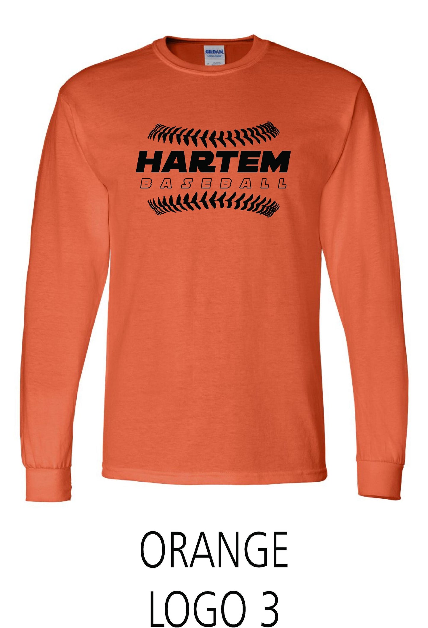 Hartem Baseball UNISEX Long Sleeve T-Shirt (P.8400/5400B)