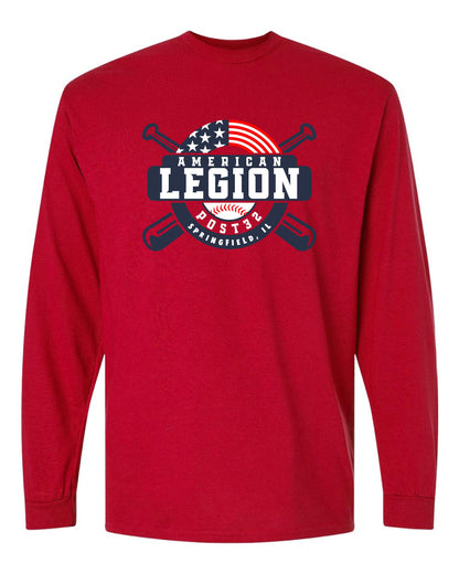 American Legion Post 32 Baseball Unisex Long Sleeve T-Shirt (P.8400/5400B)
