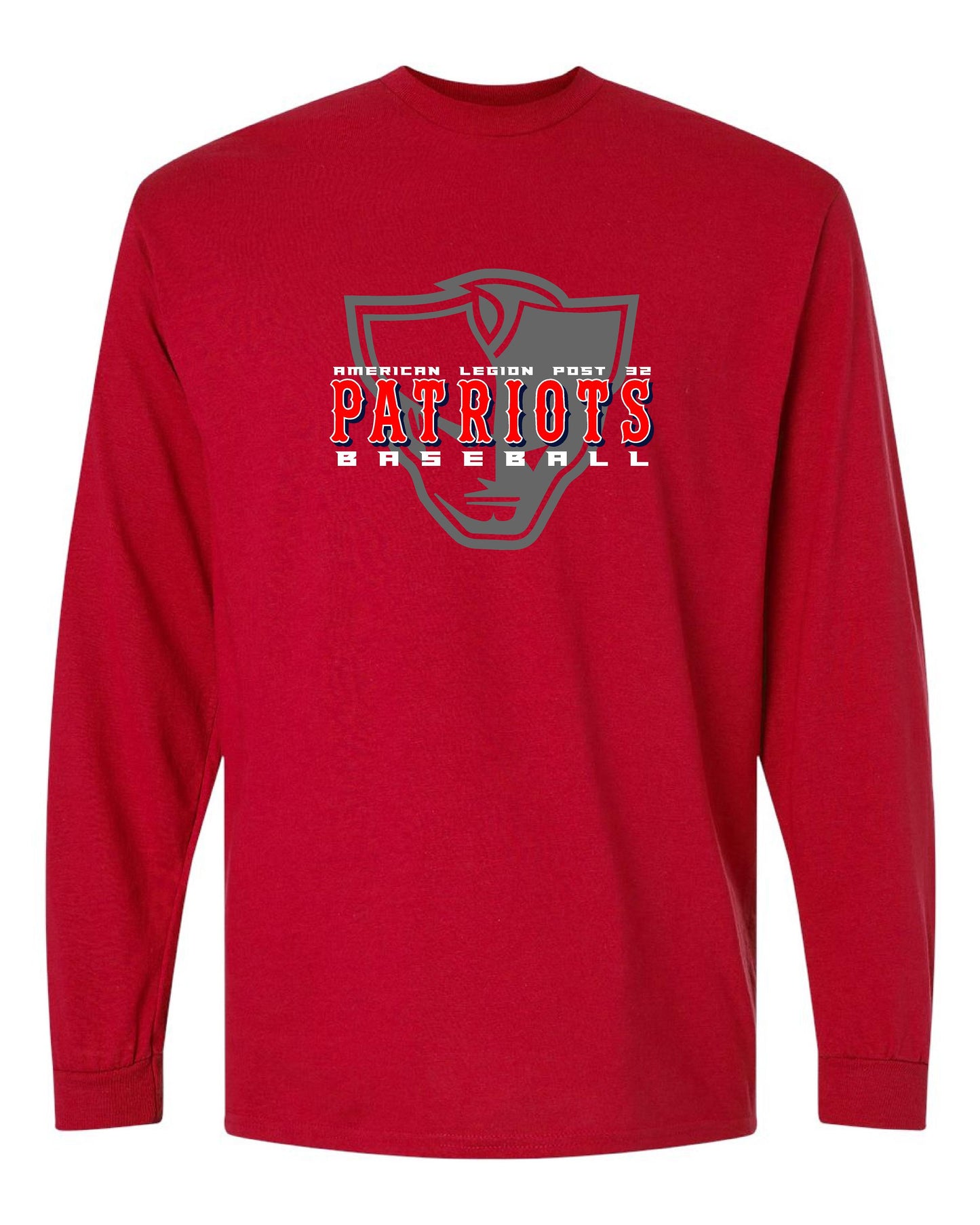 American Legion Post 32 Baseball Unisex Long Sleeve T-Shirt (P.8400/5400B)