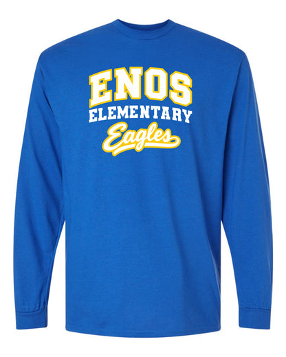Enos Elementary School Unisex Long Sleeve T-Shirt (P.8400/5400B)