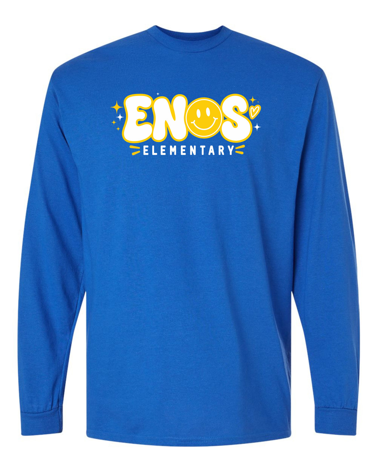 Enos Elementary School Unisex Long Sleeve T-Shirt (P.8400/5400B)