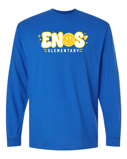 Enos Elementary School Unisex Long Sleeve T-Shirt (P.8400/5400B)