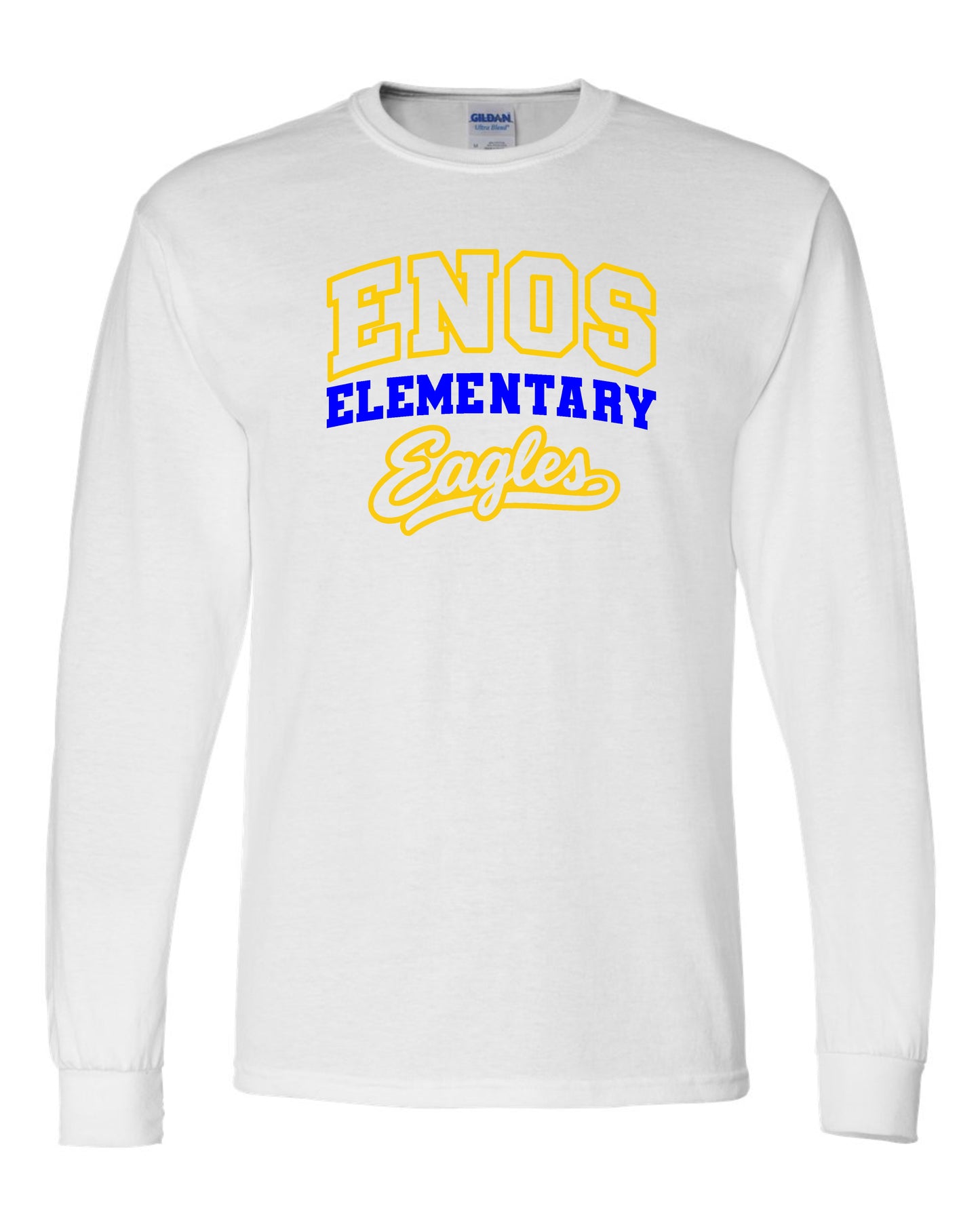 Enos Elementary School Unisex Long Sleeve T-Shirt (P.8400/5400B)