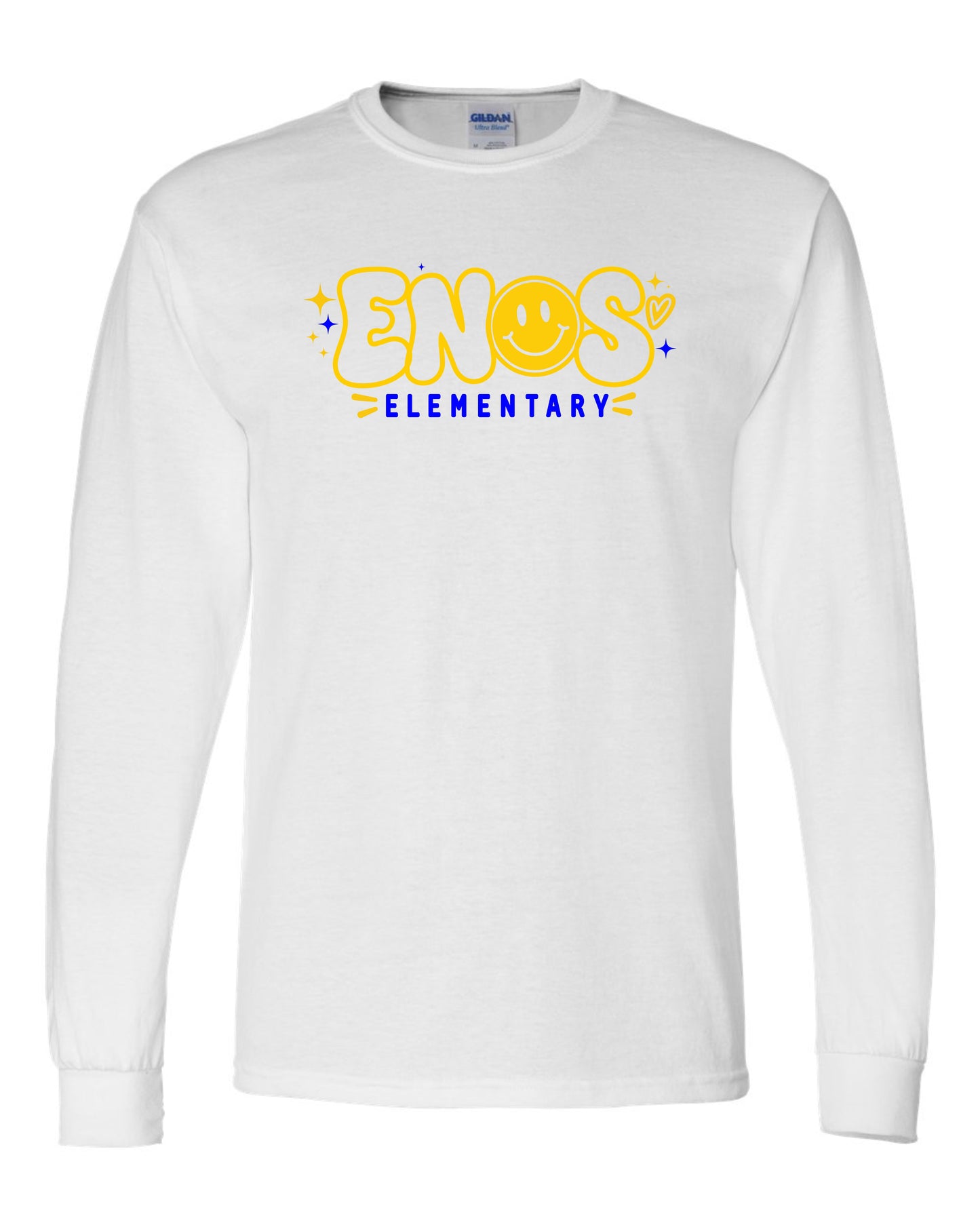 Enos Elementary School Unisex Long Sleeve T-Shirt (P.8400/5400B)