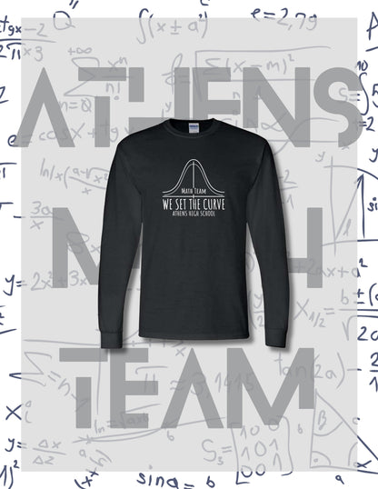 AHS MATH TEAM UNISEX LONG SLEEVE (P.8400)